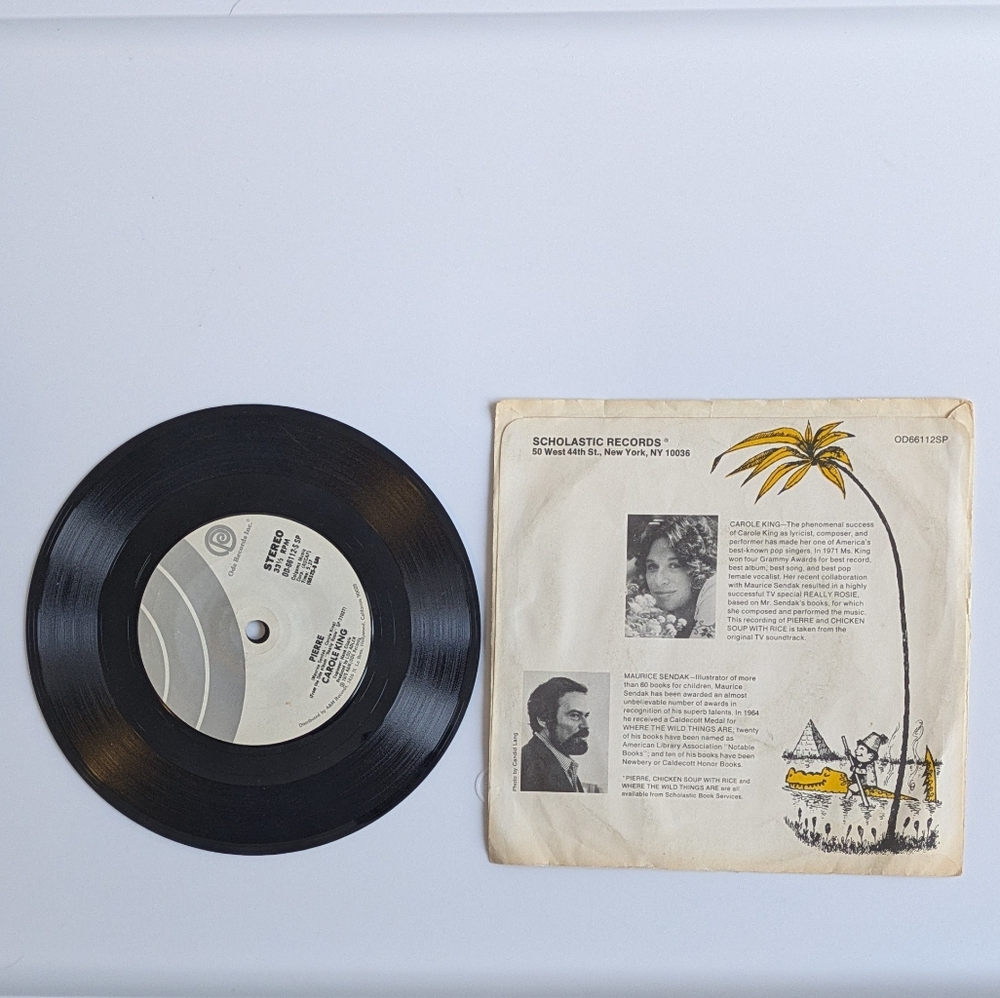 Vintage Scholastic Records, Children's Story Album Set, 70s Pooh, King, Sendak - Picture 8 of 12